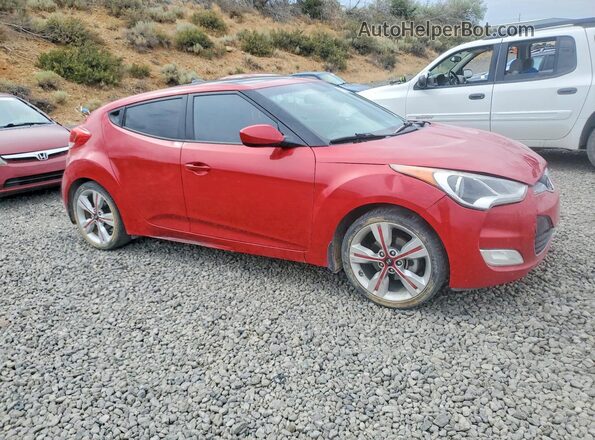 KMHTC6AD5GU295717 2016 HYUNDAI VELOSTER Red წინა მარჯვენა