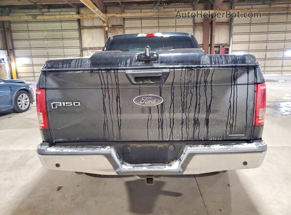 1FTFX1EF5GKF57526 2016 FORD F150 Black Front interior view
