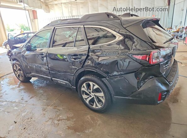 4S4BTANC0L3157342 2020 SUBARU OUTBACK Black Задня ліва чверть