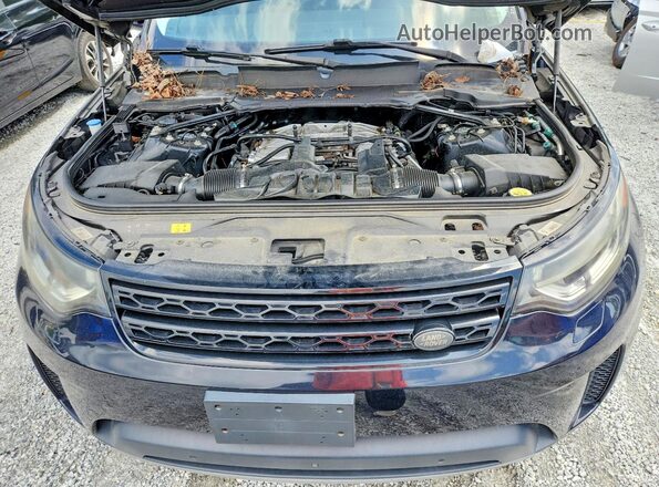 SALRTBBVXHA017437 2017 LAND ROVER DISCOVERY Black VIN კოდის სტიკერის ხედი