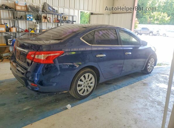 3N1AB7AP5KY246248 2019 NISSAN SENTRA Blue Front right