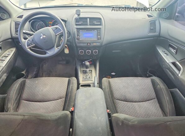 JA4AP3AU5KU015974 2019 MITSUBISHI OUTLANDER Silver Vista del cuadro de instrumentos