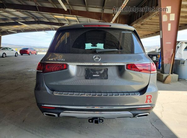 4JGFF5KEXLA242657 2020 MERCEDES-BENZ GLS Gray Widok wnętrza z przodu