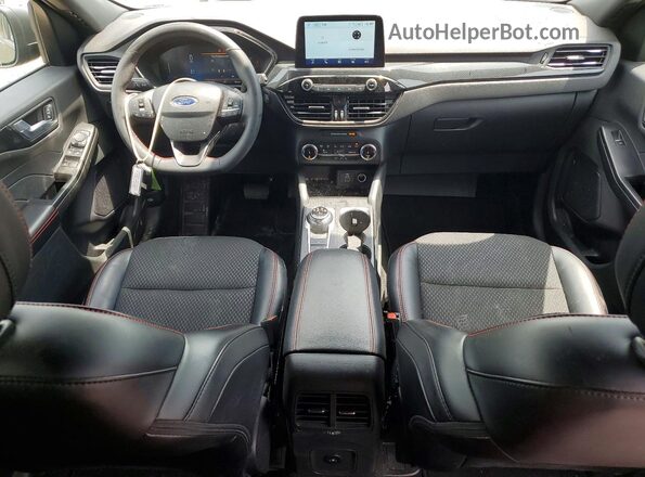1FMCU9MNXSUB19127 2025 FORD ESCAPE Черный Вид щитка приборов