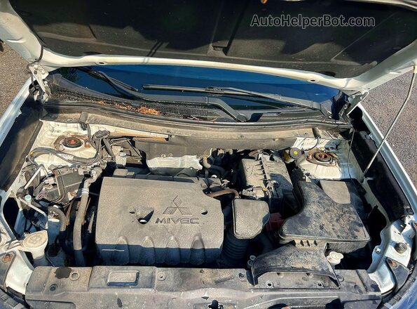 JA4AZ3A34GZ037976 2016 MITSUBISHI OUTLANDER White Вид панелі приладів