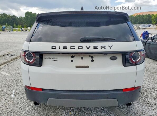 SALCR2BG1HH696690 2017 LAND ROVER DISCOVERY Белый Вид салона спереди