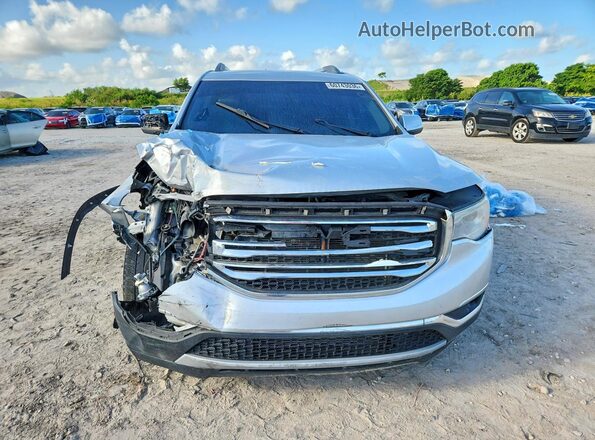 1GKKNMLS6HZ156635 2017 GMC ACADIA Silver Widok z tyłu