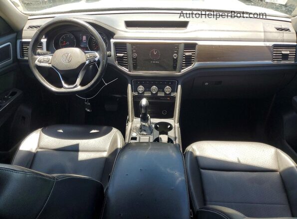 1V2WR2CA1MC568776 2021 VOLKSWAGEN ATLAS Белый Вид щитка приборов