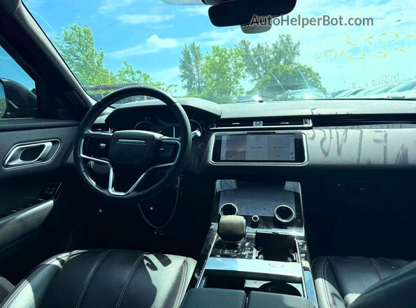 SALYJ2EX6NA336019 2022 LAND ROVER RANGE Black Հետևի նստատեղերի տեսք