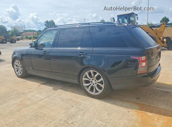 SALGS5FE1HA362653 2017 LAND ROVER RANGE ROVER Black Задня права чверть