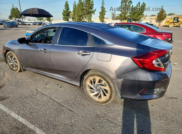 2HGFC2F70HH536618 2017 HONDA CIVIC Gray Rear right