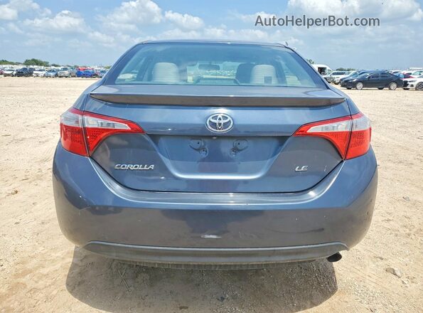 5YFBPRHE8GP418038 2016 TOYOTA COROLLA Gray Սալոնի դիմացի տեսք