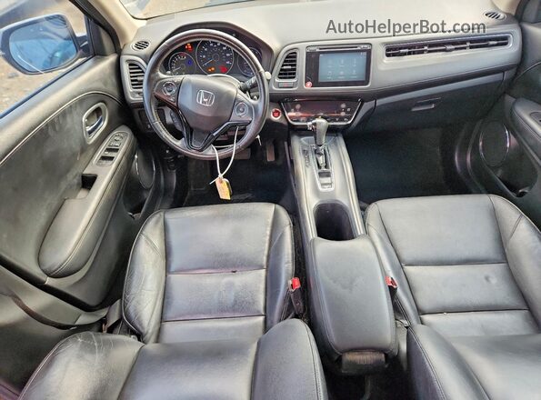 3CZRU5H74GM719246 2016 HONDA HR-V Gray ხელსაწყოთა პანელის ხედი