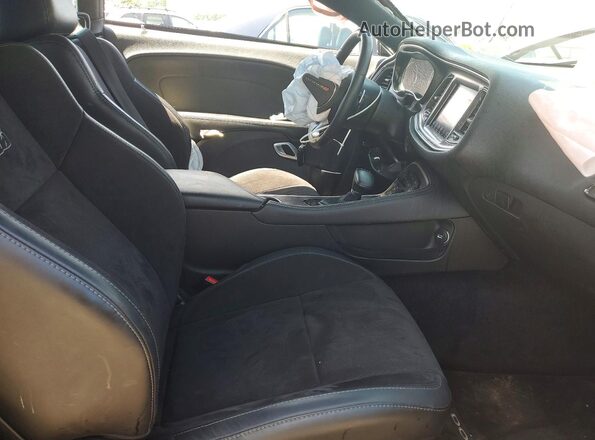 2C3CDZFJ4HH665419 2017 DODGE CHALLENGER Maroon Dashboard view