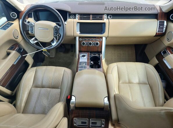 SALGS2FV1HA339467 2017 LAND ROVER RANGE Синий Вид щитка приборов