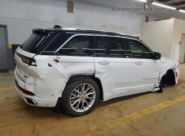 1C4RJYE61N8755991 2022 JEEP CHEROKEE White Delantero derecho