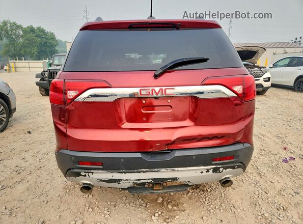 1GKKNMLS7JZ232210 2018 GMC ACADIA Красный Вид салона спереди