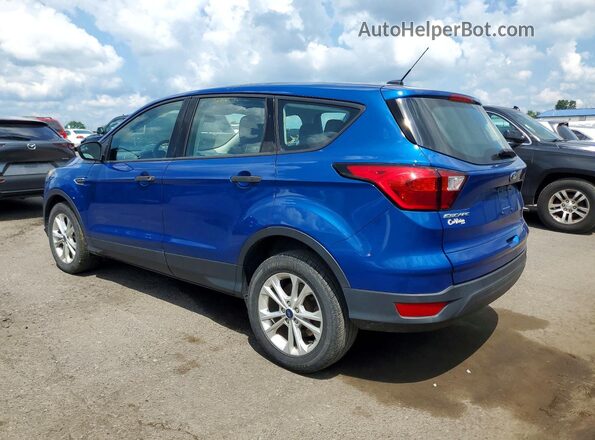 1FMCU0F78KUB49494 2019 FORD ESCAPE Blue Rear right