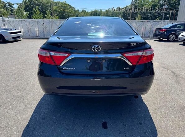 4T1BF1FK3HU318331 2017 TOYOTA CAMRY Black წინა სალონის ხედი