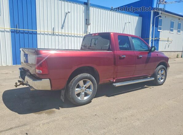 1C6RR7GT4JS214685 2018 RAM 1500 Бордовый Задняя правая четверть