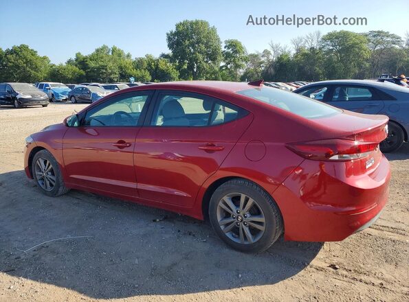 KMHD84LF4HU224194 2017 HYUNDAI ELANTRA Red Задня права чверть