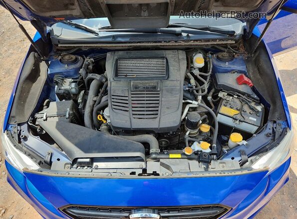 JF1VA1A64M9818317 2021 SUBARU WR-X Blue Widok komory silnika