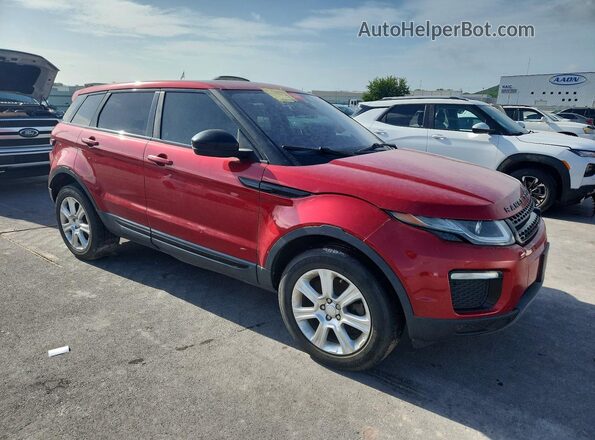 SALVP2BG7HH231197 2017 LAND ROVER RANGE Red Вид спереду