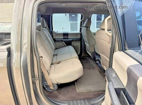 1FTEW1CP9GKF90720 2016 FORD F150 Gray Widok komory silnika