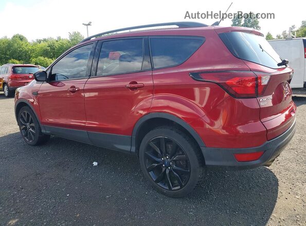 1FMCU9GD4KUC43509 2019 FORD ESCAPE Бордовый Задняя правая четверть
