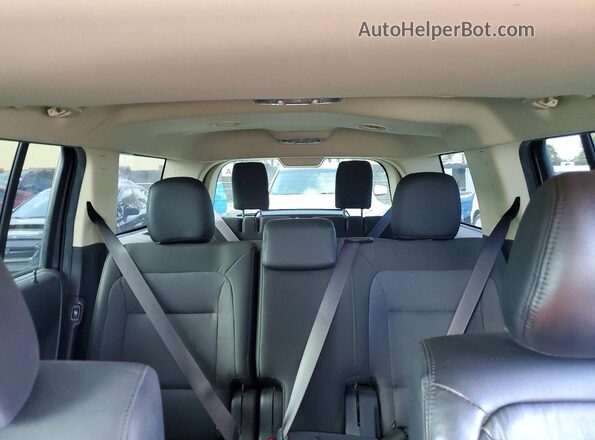 2FMGK5B86KBA17780 2019 FORD FLEX Gray Vista interior trasera