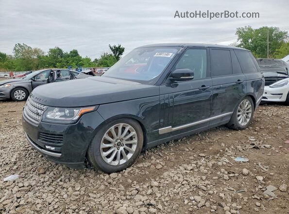 SALGS2FE1HA329795 2017 LAND ROVER RANGE Черный Задняя левая четверть