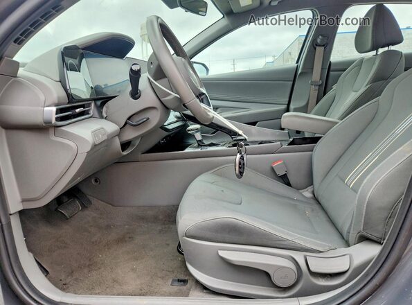 KMHLS4DG1SU948453 2025 HYUNDAI ELANTRA Gray Dashboard view