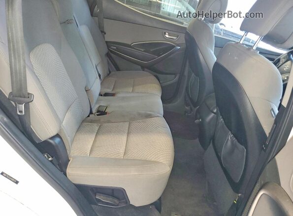 5NMZTDLB3JH088319 2018 HYUNDAI SANTA White Widok komory silnika