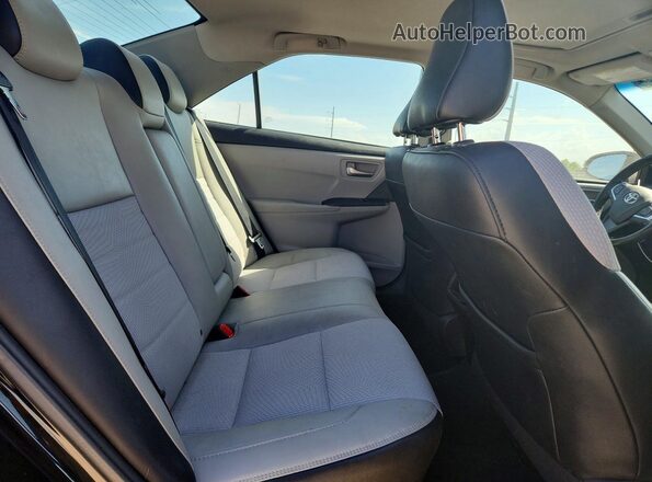 4T1BF1FK4GU500912 2016 TOYOTA CAMRY Black Սալոնի հետևի տեսք
