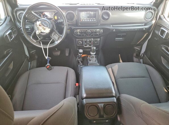 1C4JJXN64PW652358 2023 JEEP WRANGLER Silver ხელსაწყოთა პანელის ხედი