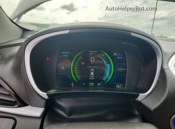 1G1RC6S51HU177390 2017 CHEVROLET VOLT Tan Vista de los asientos traseros