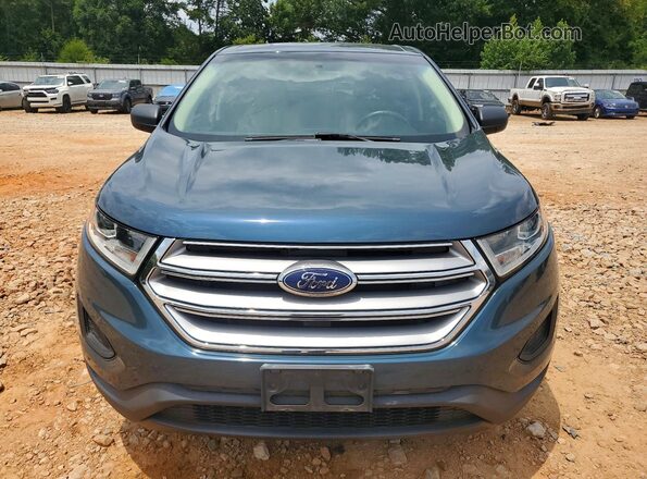 2FMPK3G94GBC40431 2016 FORD EDGE Синий Вид сзади