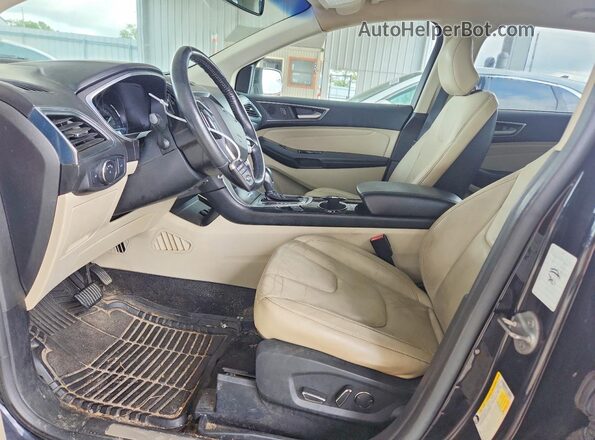 2FMPK3K99JBB07999 2018 FORD EDGE Gray წინა პანელის ხედი