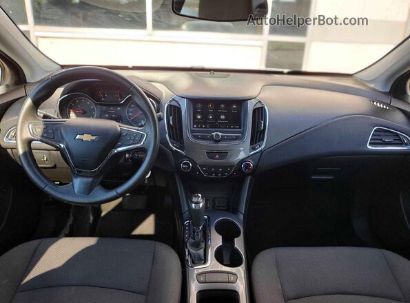1G1BE5SM8K7147452 2019 CHEVROLET CRUZE White უკანა სავარძლების ხედი