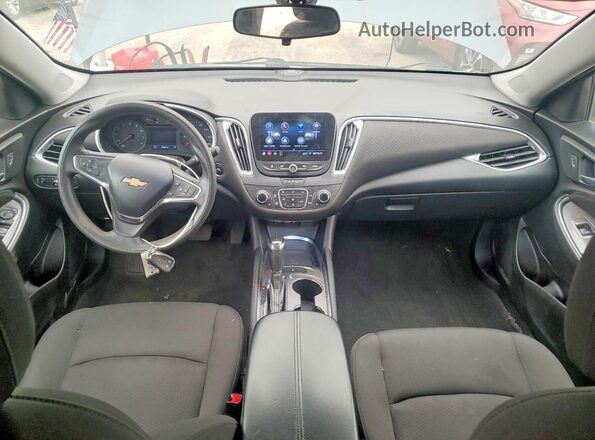 1G1ZD5ST0LF071208 2020 CHEVROLET MALIBU Gray Instrument cluster view