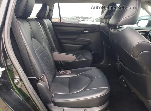 5TDGZRAH1MS039907 2021 TOYOTA HIGHLANDER Черный Вид подкапотного пространства