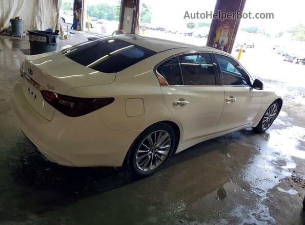 JN1EV7AP8JM364501 2018 INFINITI Q50 White წინა მარჯვენა