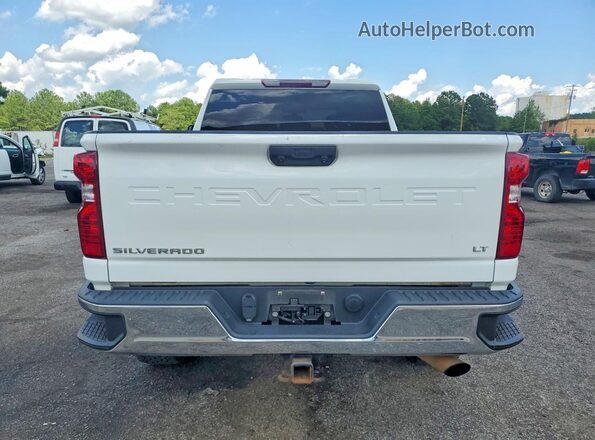 1GC4YNE72NF161435 2022 CHEVROLET SILVERADO Белый Вид салона спереди
