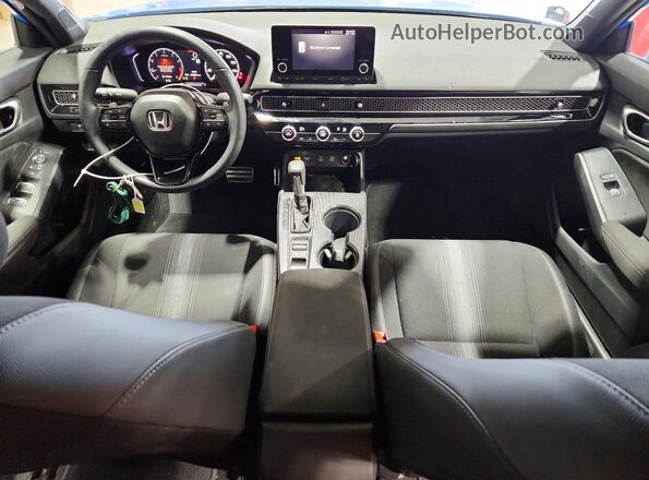 19XFL2H85TE005472 2026 HONDA CIVIC Blue ხელსაწყოთა პანელის ხედი