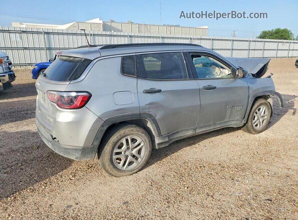 3C4NJCAB7MT560434 2021 JEEP COMPASS Silver წინა მარჯვენა