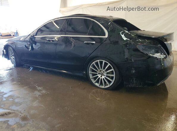 55SWF4JB3JU273189 2018 MERCEDES-BENZ C Black Rear left