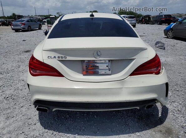 WDDSJ4EB2GN307292 2016 MERCEDES-BENZ CLA-CLASS White Widok wnętrza z przodu