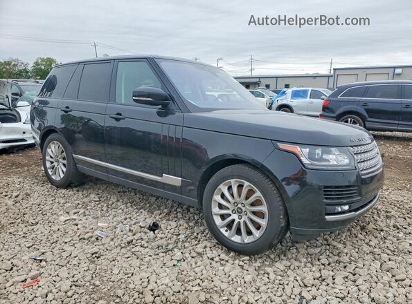 SALGS2FE1HA329795 2017 LAND ROVER RANGE Черный Вид спереди