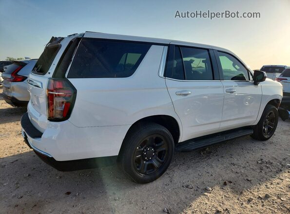 1GNSCLED2PR520582 2023 CHEVROLET TAHOE Белый Передняя правая четверть