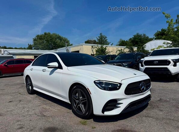 W1KZF8DB3NB025475 2022 MERCEDES-BENZ E Белый Задняя левая четверть